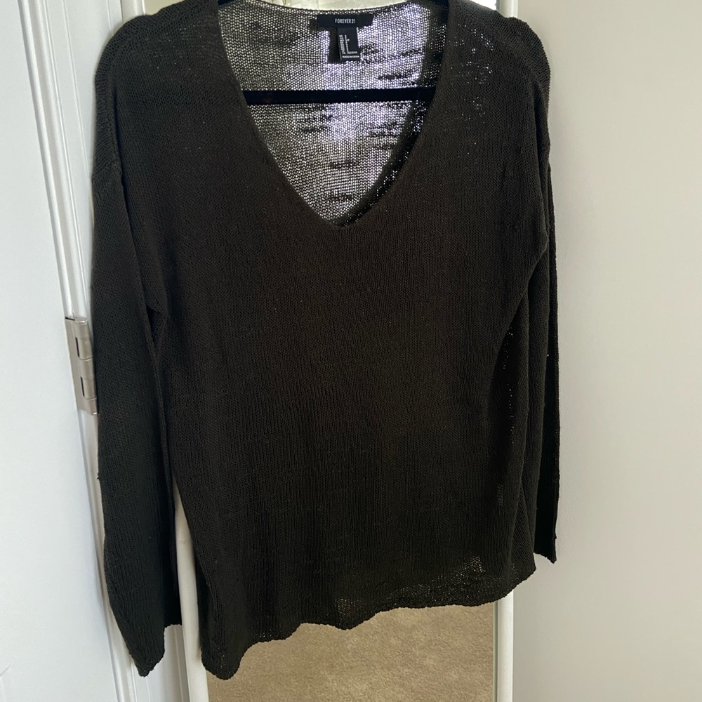 Forever 21 Green Sweater